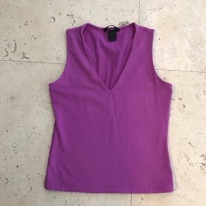 Purple tank top